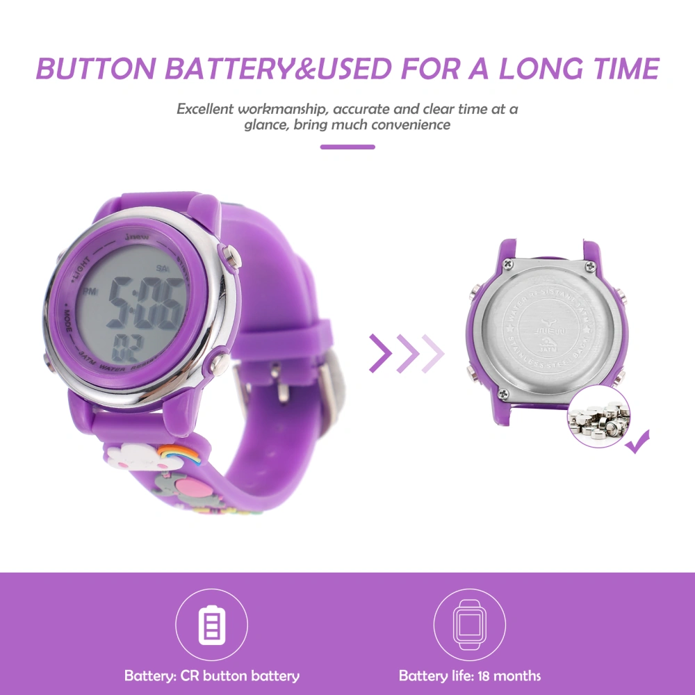 Cartoon Kids Watch Sports Digital Watch Lovely Kids Wrist Watch Decorative Kids Watch