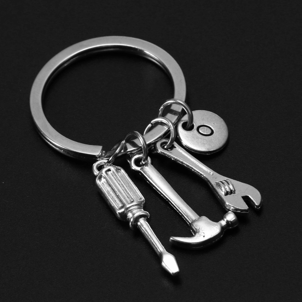 Stainless Steel Key Ring Key Chain Tags Key Supplies with Repair Kit Pendant