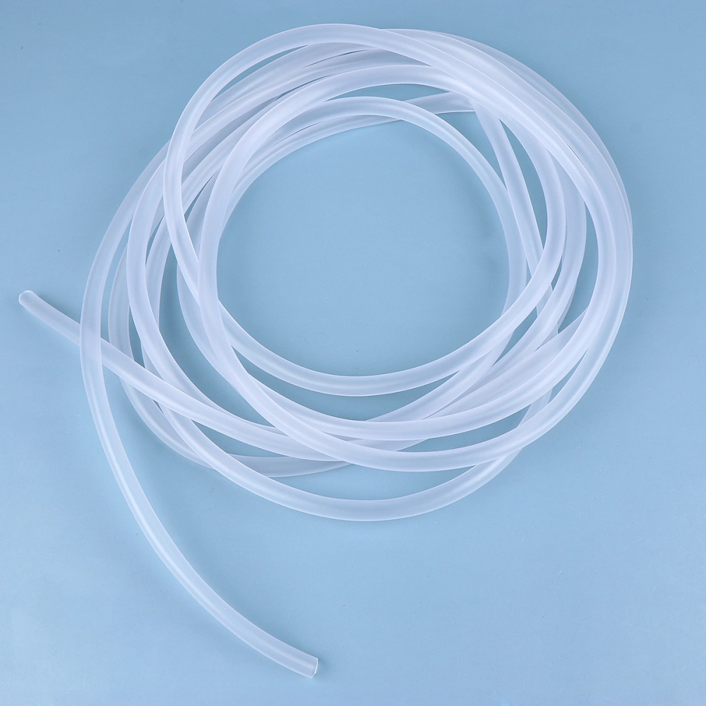 5m Plastic Drain Pipe Outlet Hose Down Pipe Extension Tube for 3W 5W 8W Submersible Pump (Transparent)