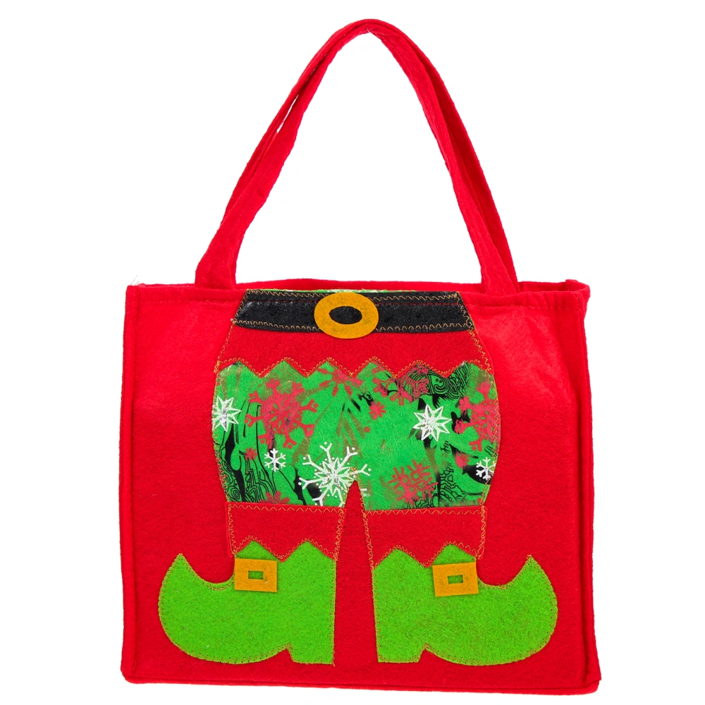 Christmas Gift Bag Festival Present Pouch Handheld Non-woven Fabric Packaging Bag