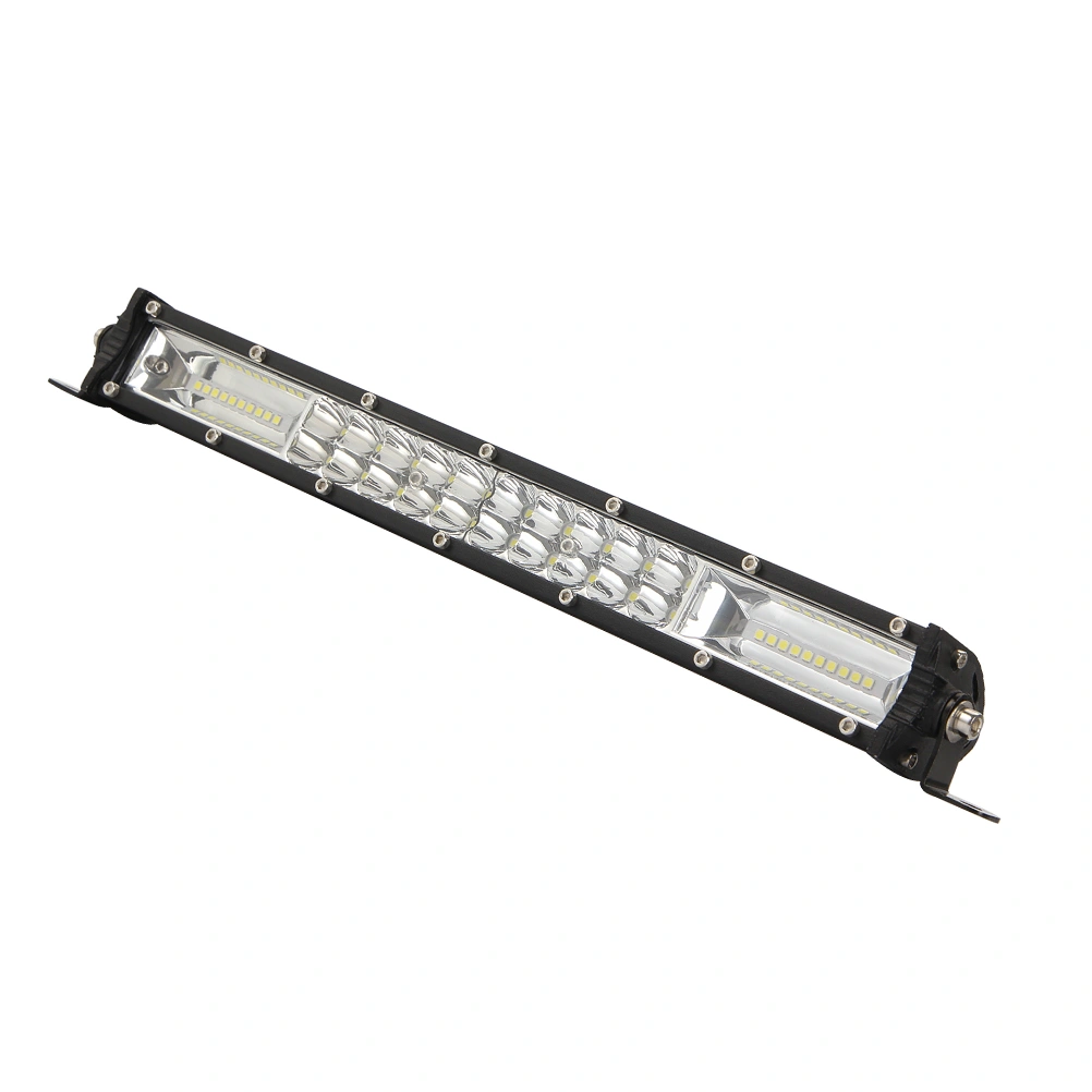 Ultra-thin LED Car Light Bar Off Road Work Light Strip Lamp Lens Flood Beam