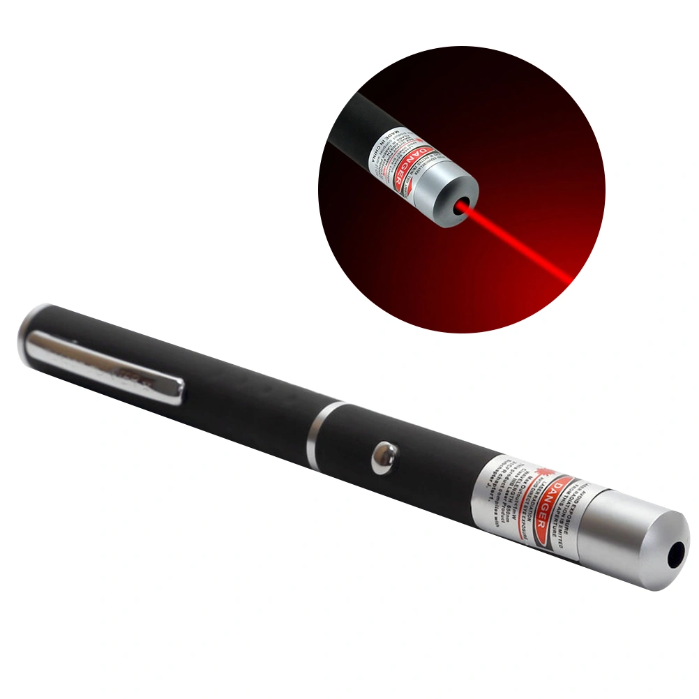 Black   Pointer Pen with Red Light Screen Pointer for Teaching PPT Presentation