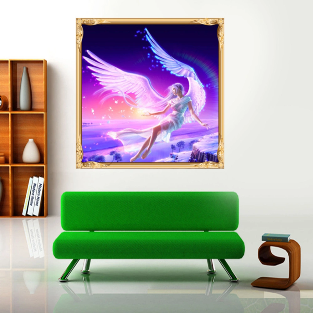 5D DIY Diamond Fairy Elf Embroidery Painting Handmade Cross Stitch Printing Craft Wall Decoration Kits without Frame