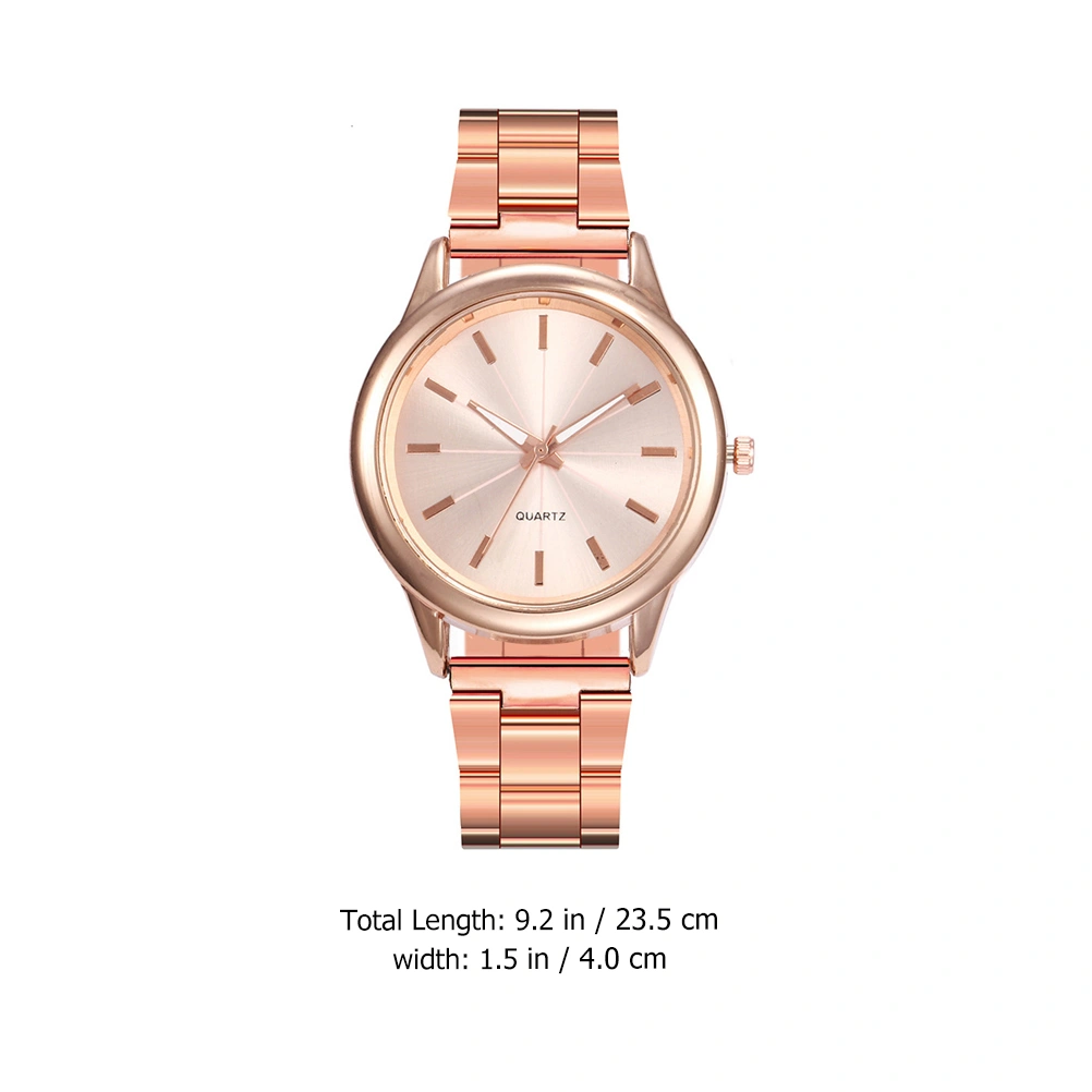 1 Pc Women Watch Stainless Wristwatch Decorative Female Watch Chic Student Watch