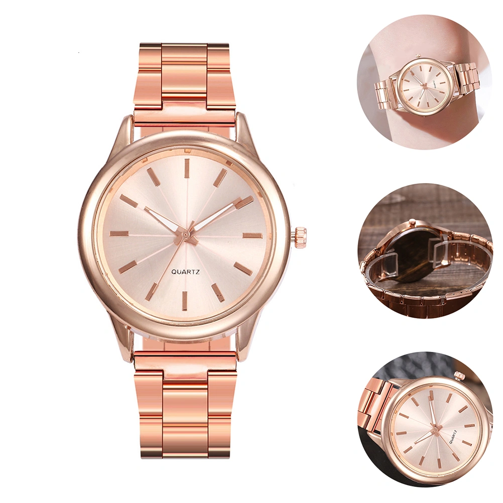 1 Pc Women Watch Stainless Wristwatch Decorative Female Watch Chic Student Watch