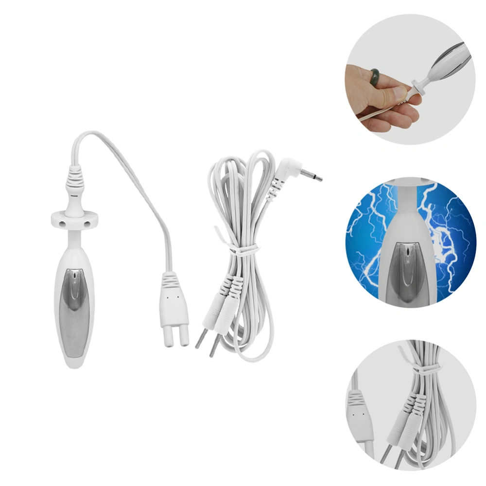 1 Set Electric Anal Plug Durable Butt Plug Adult Masturbator Toy without Battery