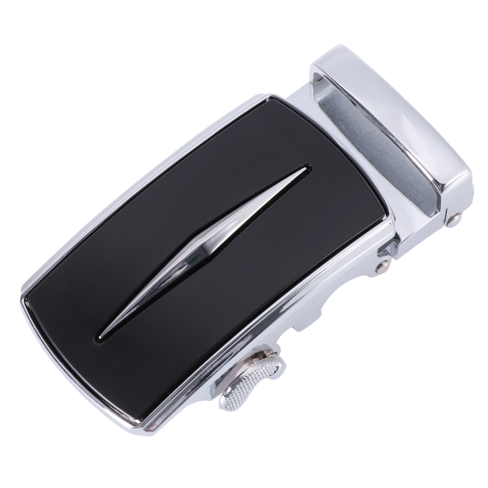 Fashion Men's Business Alloy Automatic Buckle Unique Mens Plaque Belt Buckles for 3.5cm Ratchet Belt (625)