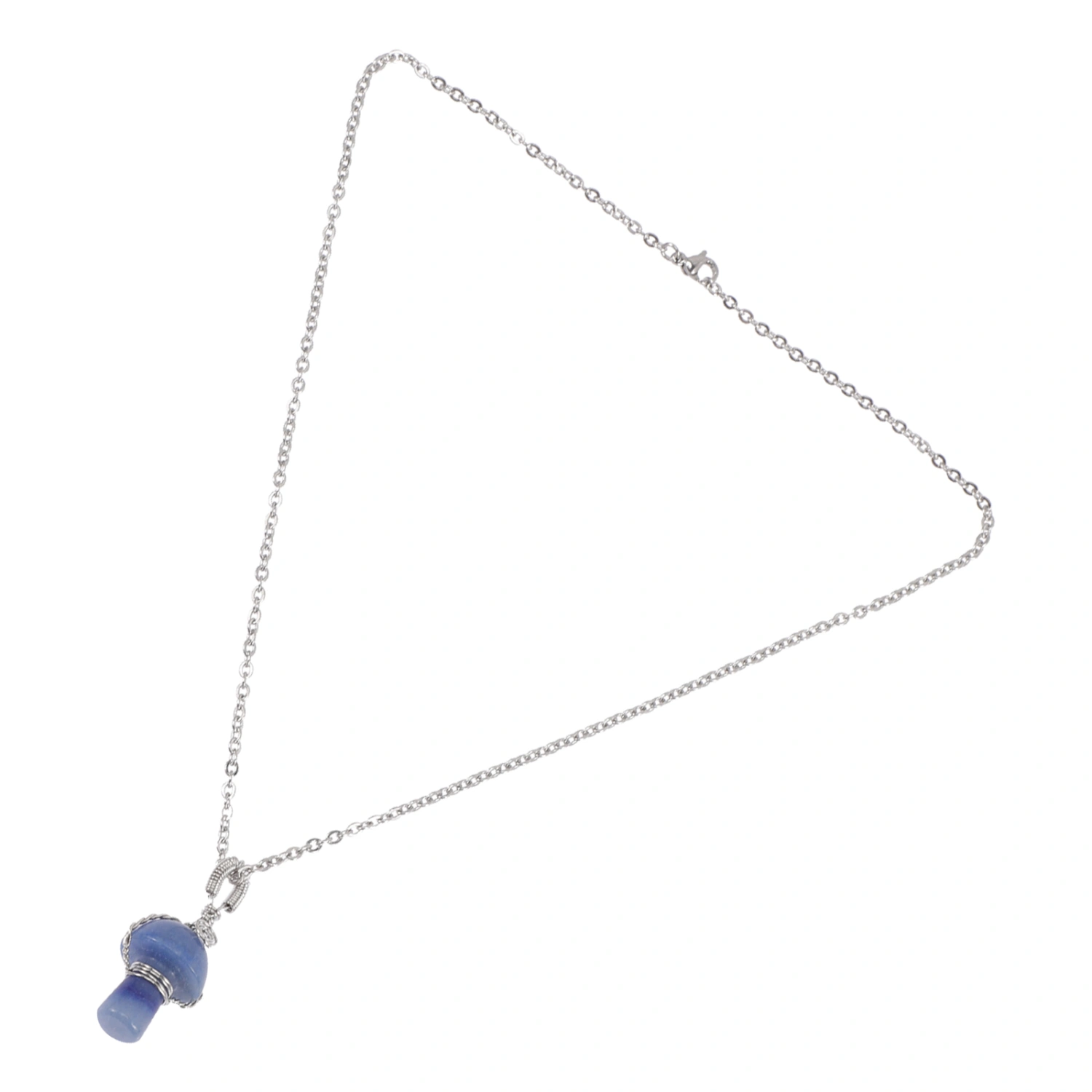 Natural Mushroom Pendant Crystal Mushroom Necklace Jewelry Friends Meditation Gifts
