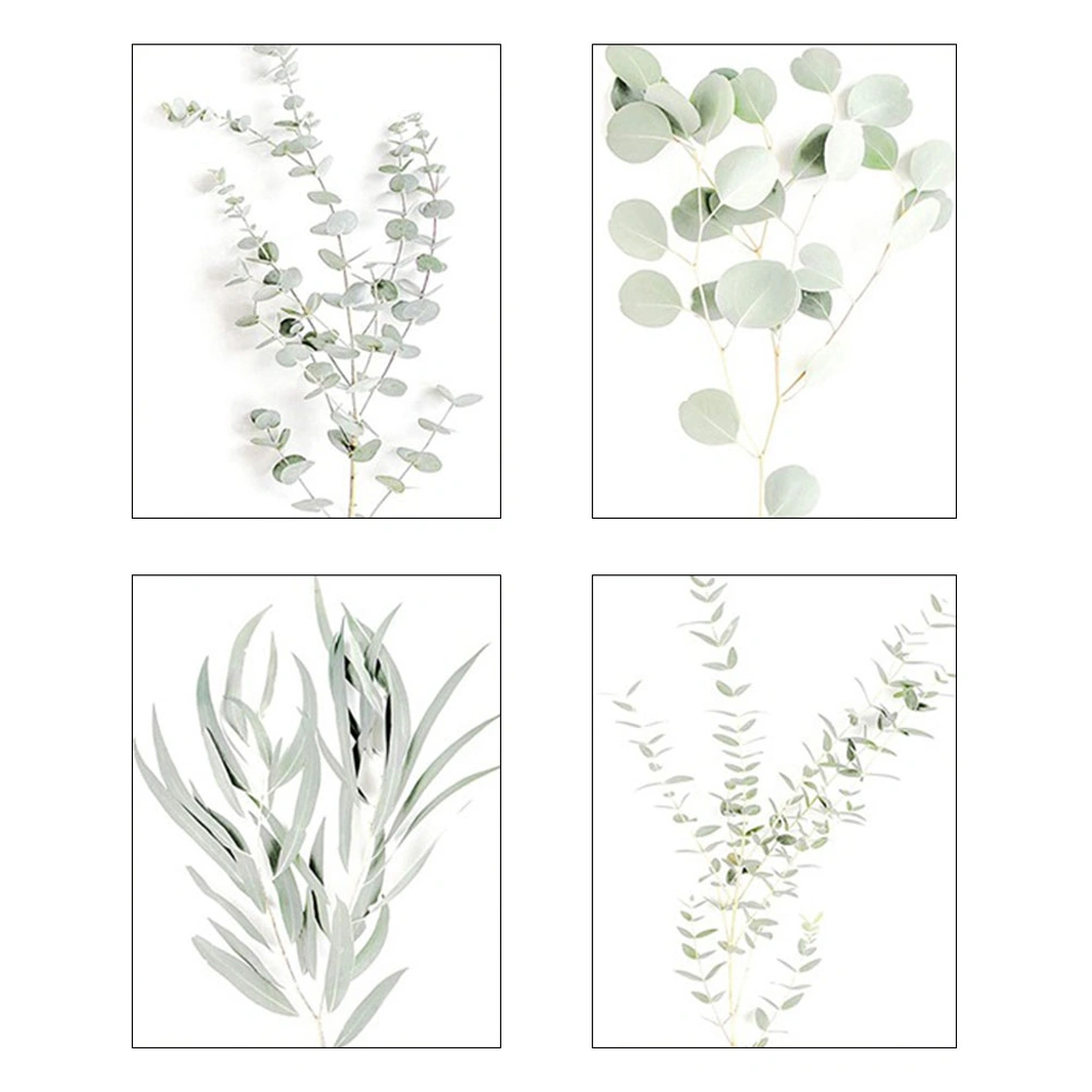 4pcs Home Living Room Wall Decor Painting Core without Frame Wall Adornment