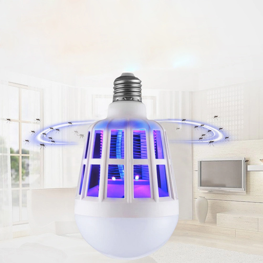 15W Insects Bug Zapper Light Bulb Mosquito Repellent LED Light for Home Bedroom Living Room Backyard Patio