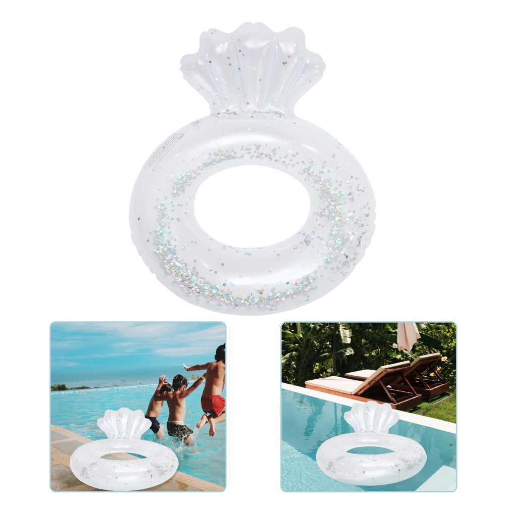 Transparent Shell Swimming Ring Shell Swim Ring Kids Swimming Ring Kids Swim Supplies