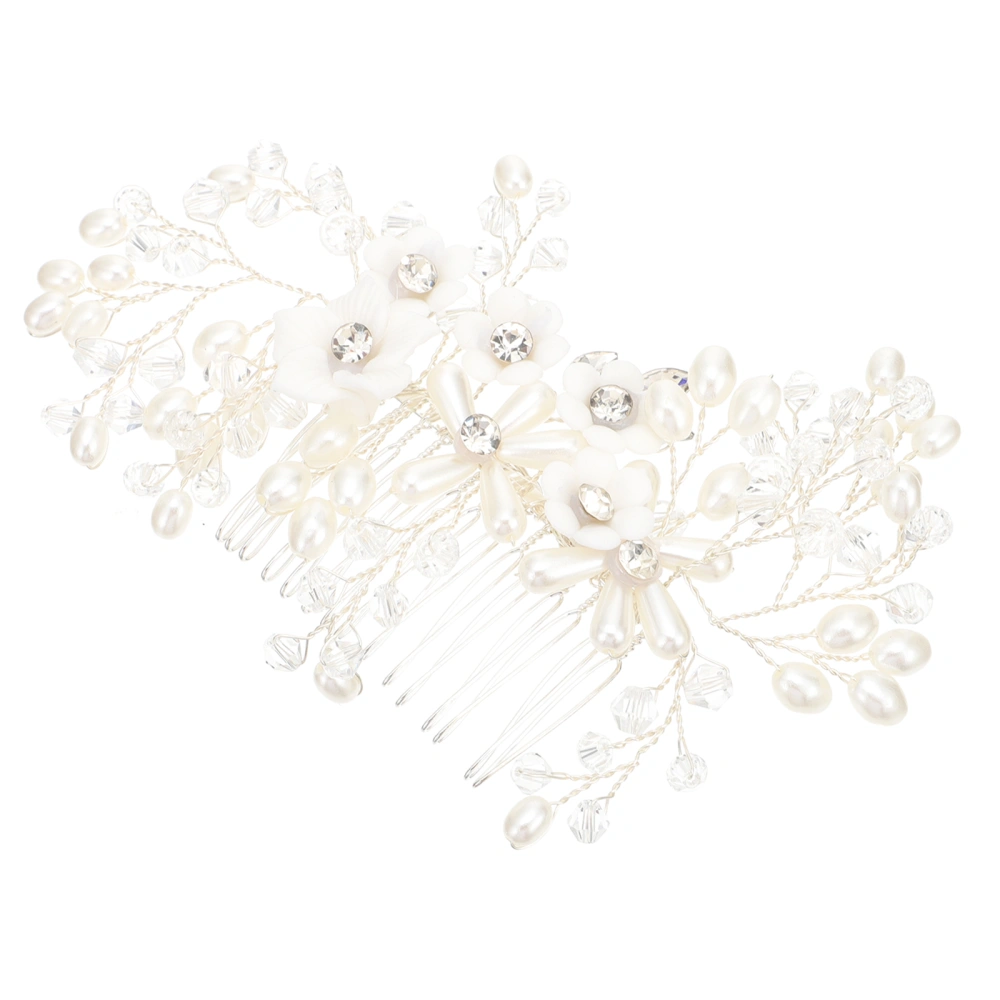 Bride Hair Comb Fabulous Women Hair Comb Pearl Hair Accessories for Wedding