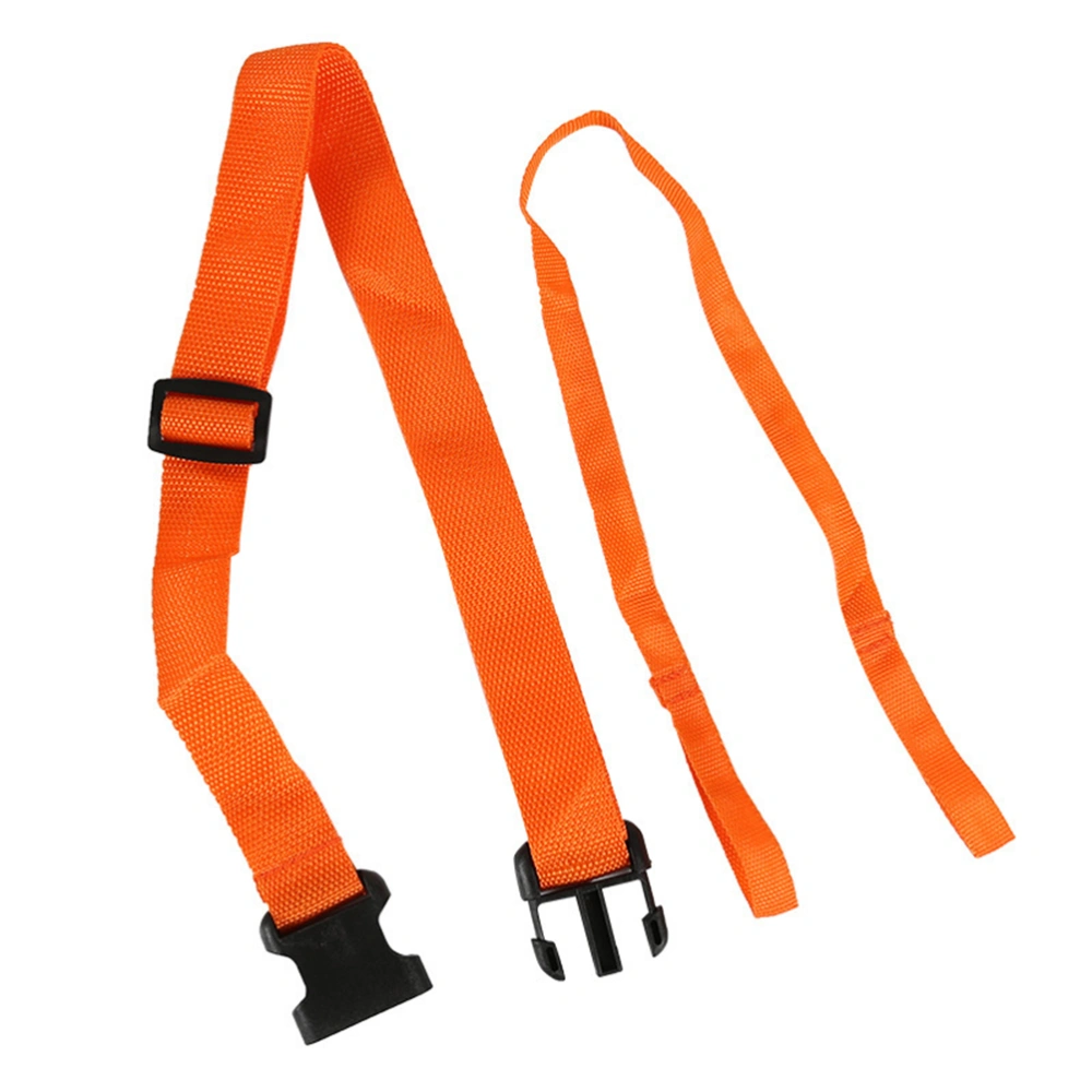 2pcs Water Sports Safety Belt Emergency Use Lifebuoy Rope Float Buoy Safety Belt for Man Woman (Orange)