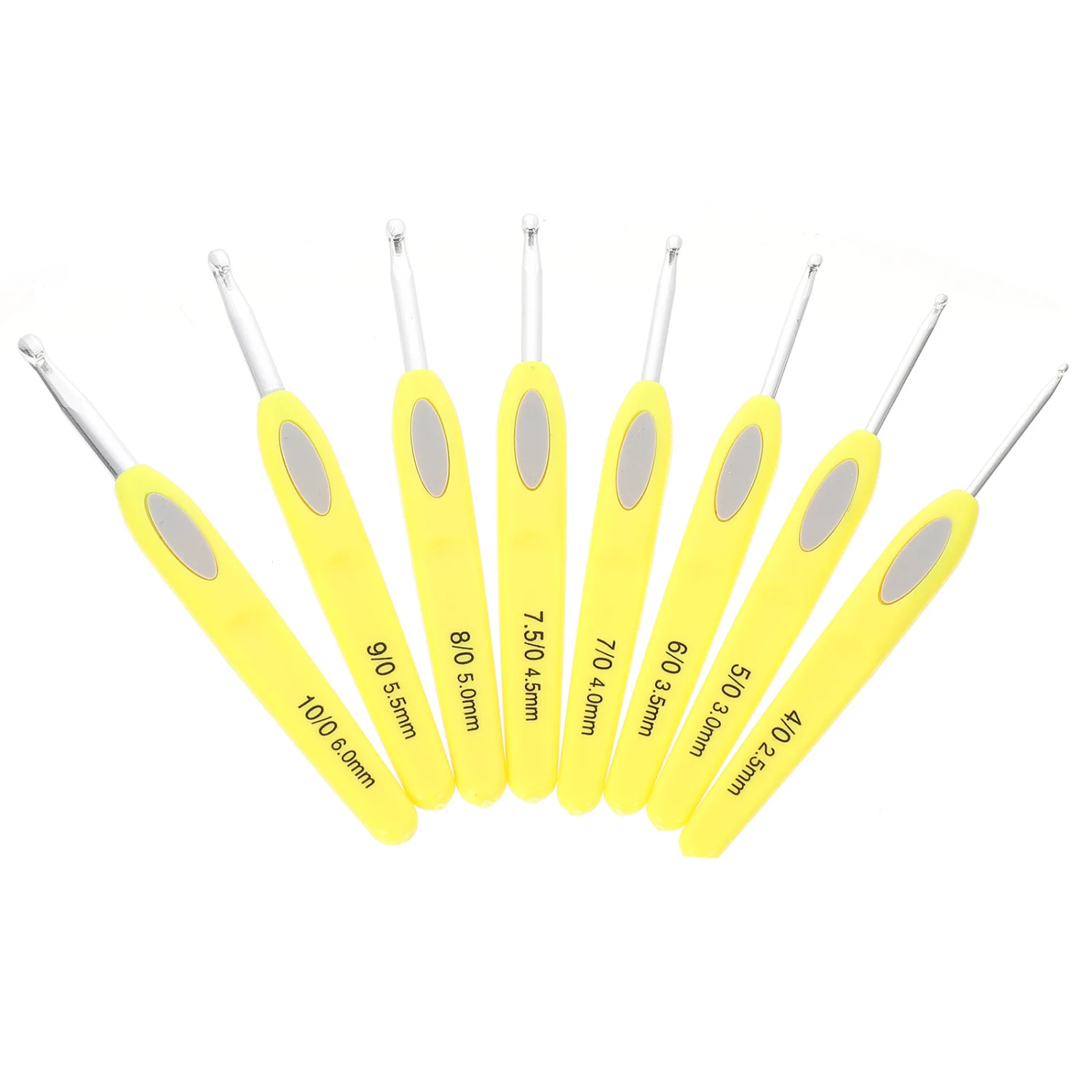 8Pcs Crochet Needles Knitting Tools Sweater DIY Handcraft Hooks Weaving Tool