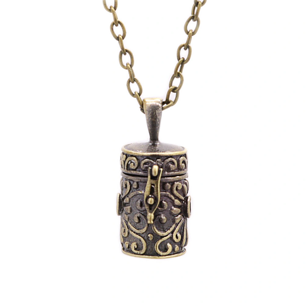 Vintage Ash Box Pendant Jewelry Durable Pet Urn Cremation Memorial Keepsake