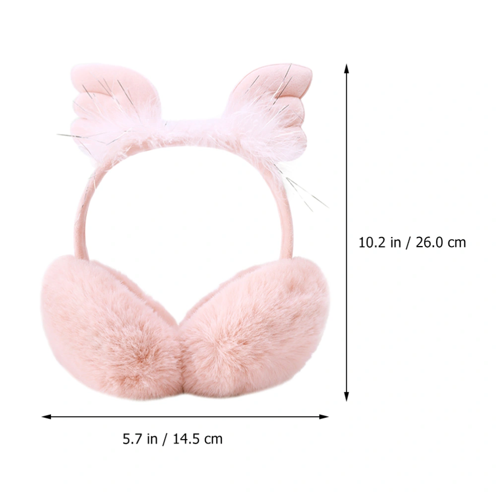 1pc Lovely Earmuff Children Warm Earmuff Wings Ear Warmer Winter Ear Cover