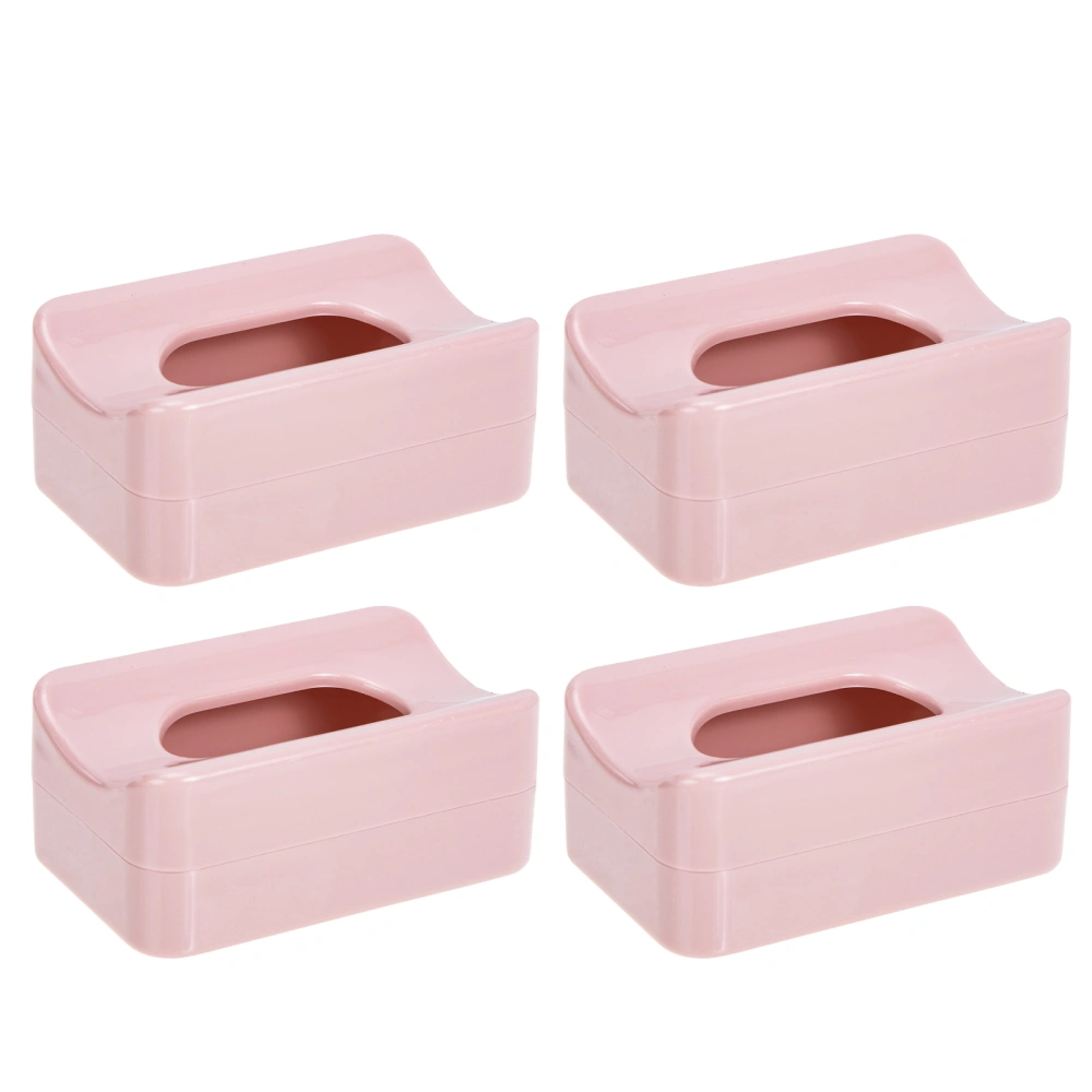 4pcs Dip Powder Recycling System Nail Powder Container Storage Case Box