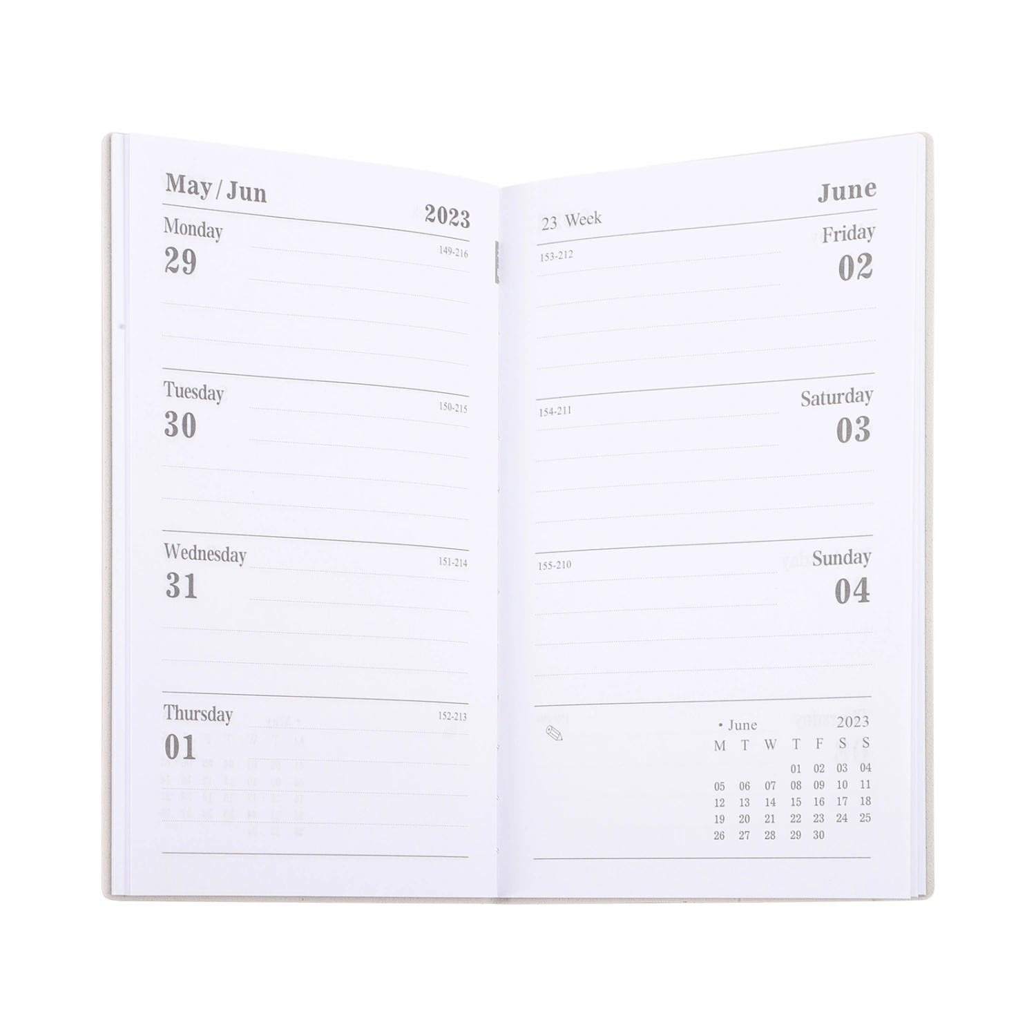 Schedule Notepad Daily Notepad Student Planner Notepad 2023 Monthly Planner