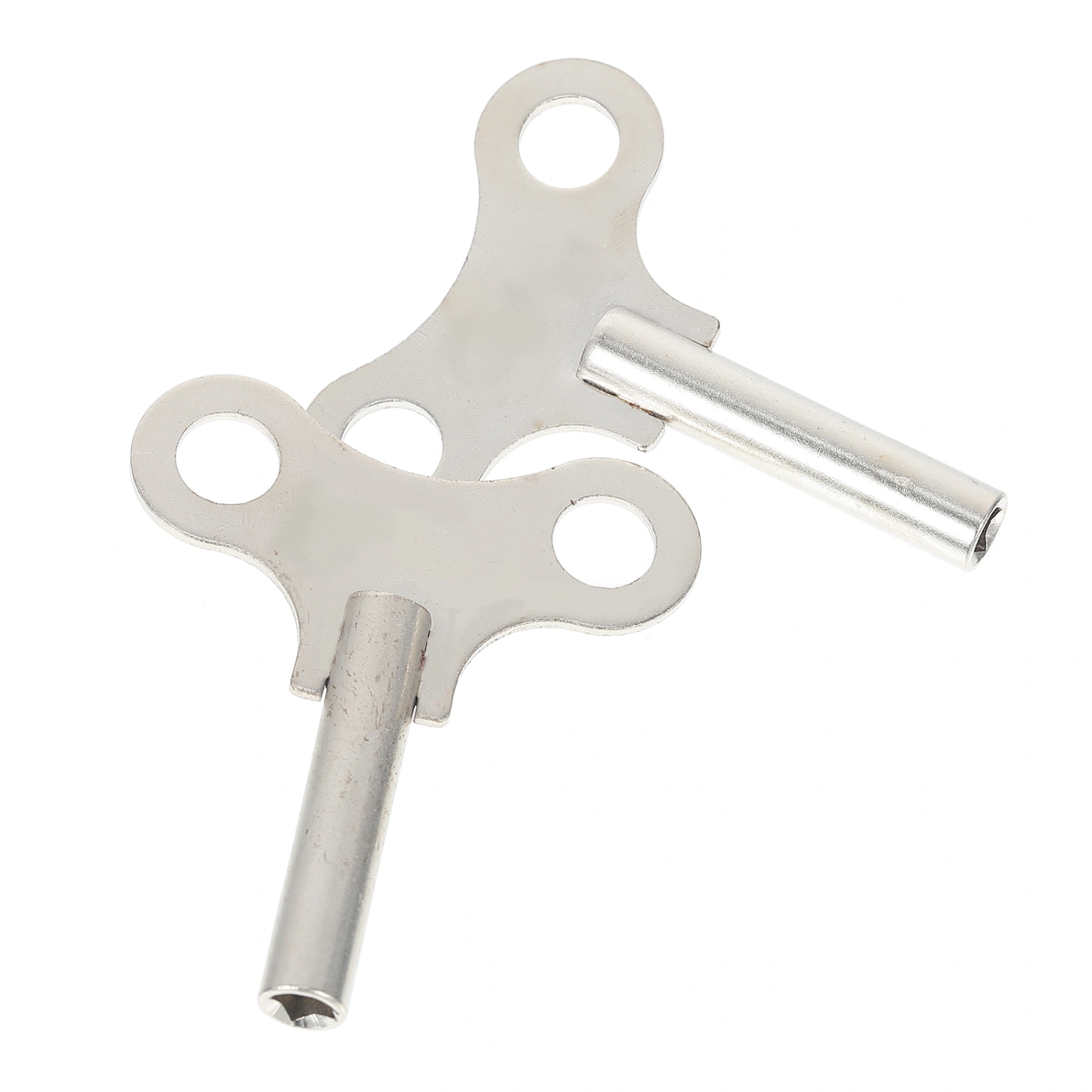 2Pcs Steel Clock Keys Retro Clock Winding Keys Practical Clock Keys Winding Keys for Clocks