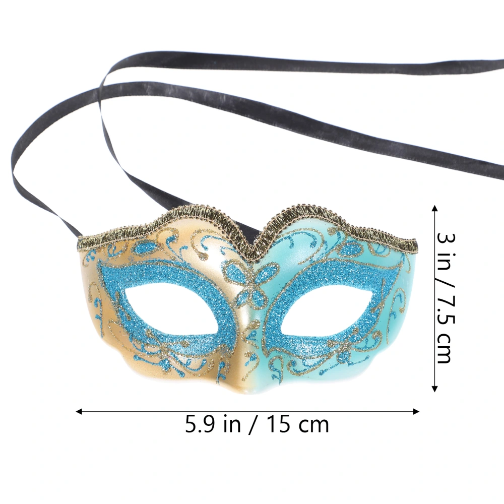 Halloween Party Mask Kids Carnival Mask Masquerade Mask Prop Half Face Mask