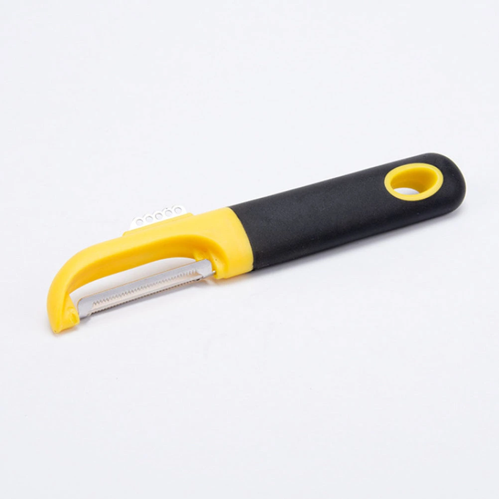 2Pcs Practical Grater Peeler Household Kitchen Gadget Multifunctional for Vegetable and Fruit (Assorted Color)