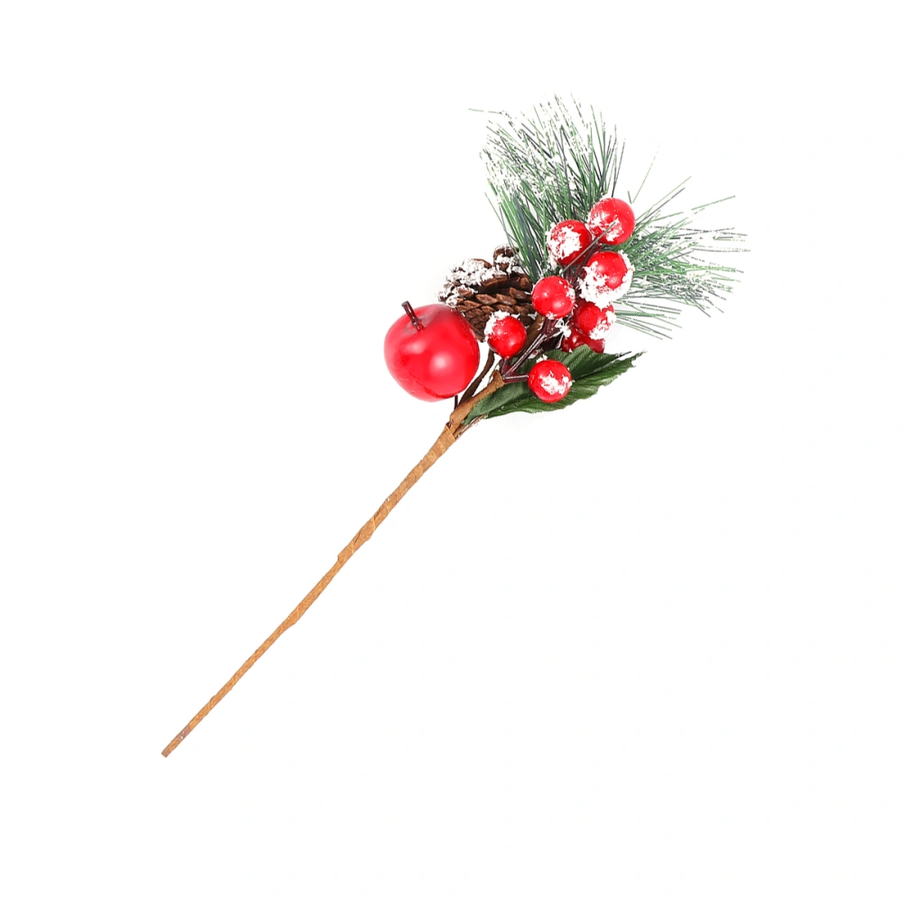 Christmas Berries Ornament Simulation Flower Bouquet Berry Pine Needle Decoration