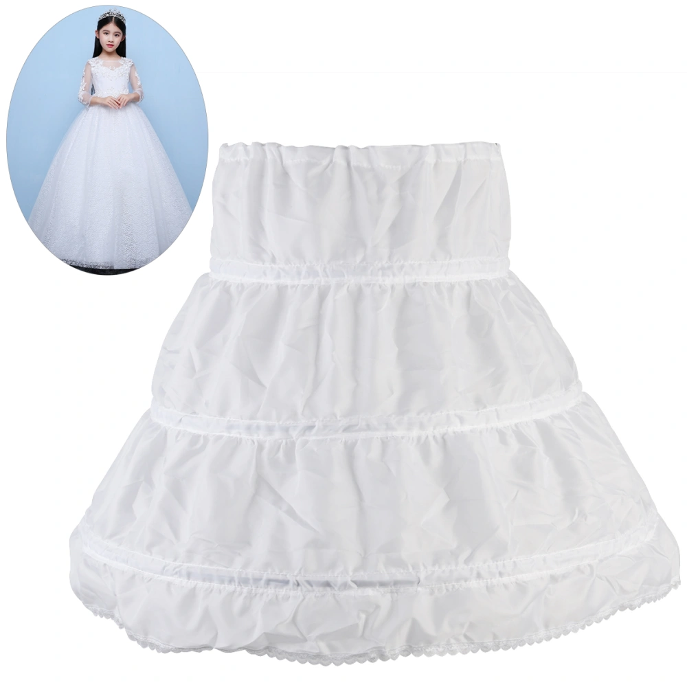 WINOMO Dressever Girls' Petticoat Half Flower Girl Crinoline Skirt