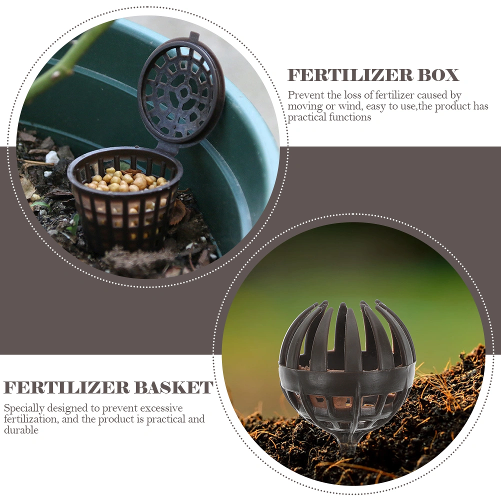 20 Pcs Gardening Fertilizer Boxes Plastic Fertilizer Boxes Gardening Accessories