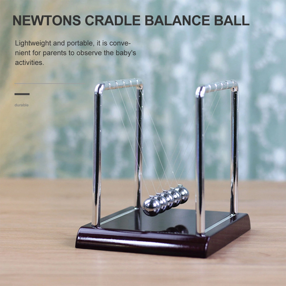 Unique Metal Newton Balance Ball Decoration Desktop Adornment Crafts Decor