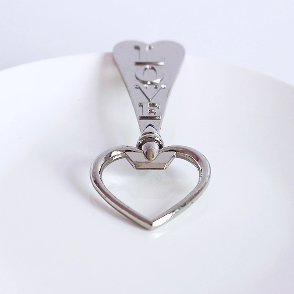 Distinctive Heart Shaped Bottle Opener with Alphabet Love for Wedding and Party Favors