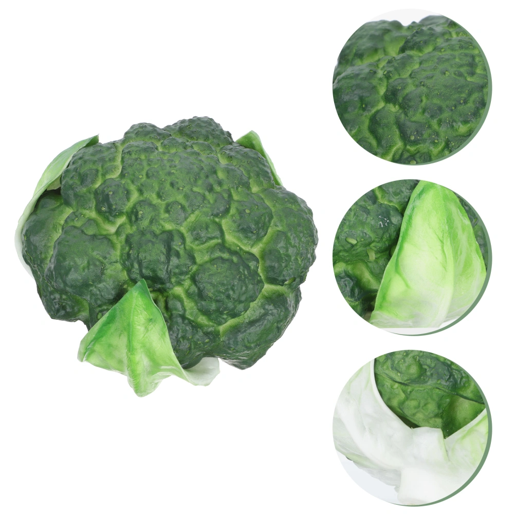 Simulation Broccoli Decoration Lifelike Vegetable Model Creative Photo Prop