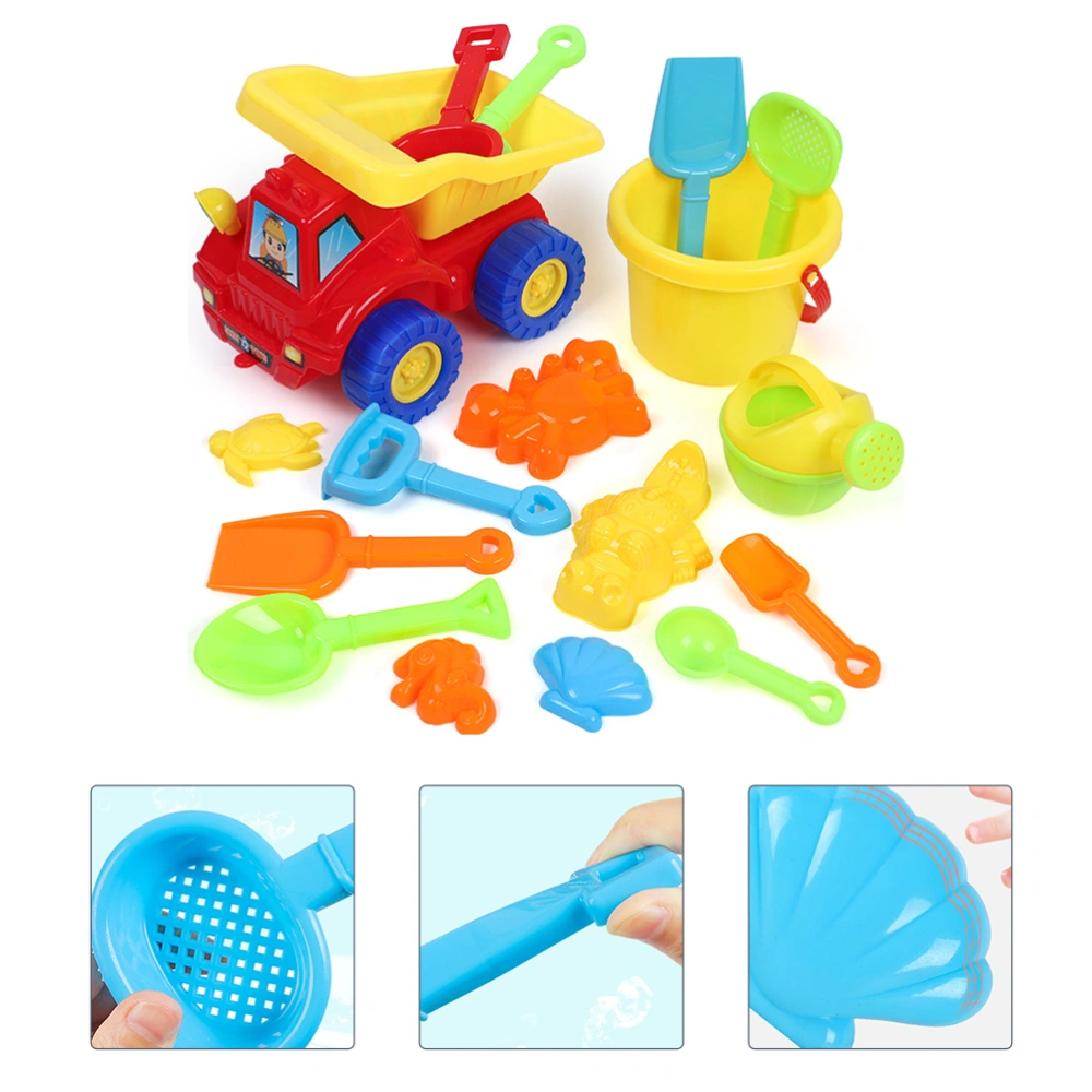 1 Set Beach Toys Kit Plastic Sand Shovel Bucket Outdoor Beach Game Accessories