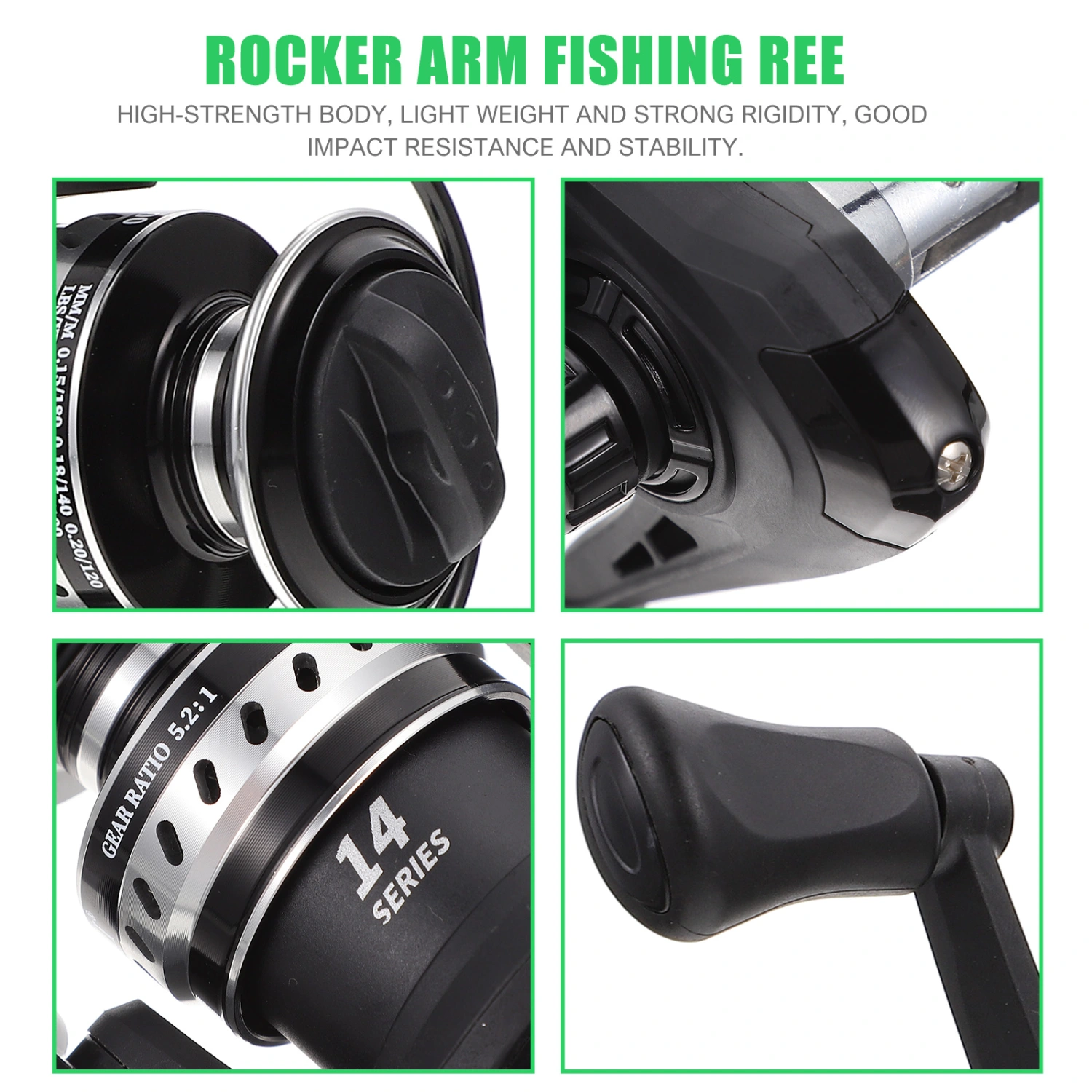 1Pc Zinc Alloy Fishing Reel Bait Casting Reel Fishing Reel Fishing Accessory