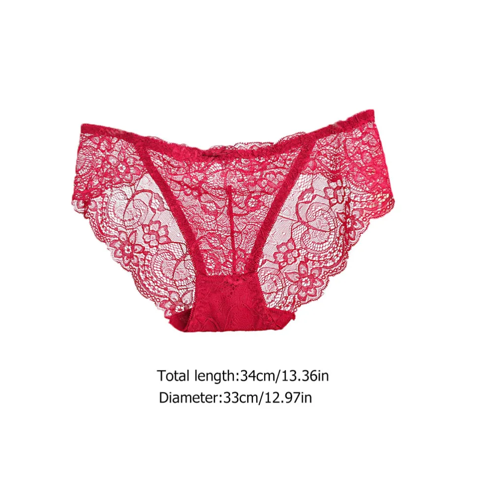 2Pcs Low Waist Woman Lace Briefs Sexy Comfortable Woman Panties Female Underwear