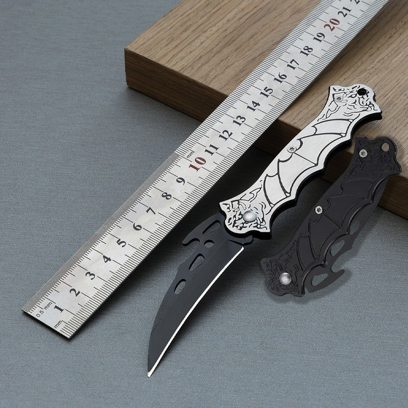 Stainless Steel Outdoor Function Portable Mini A Folding Knife