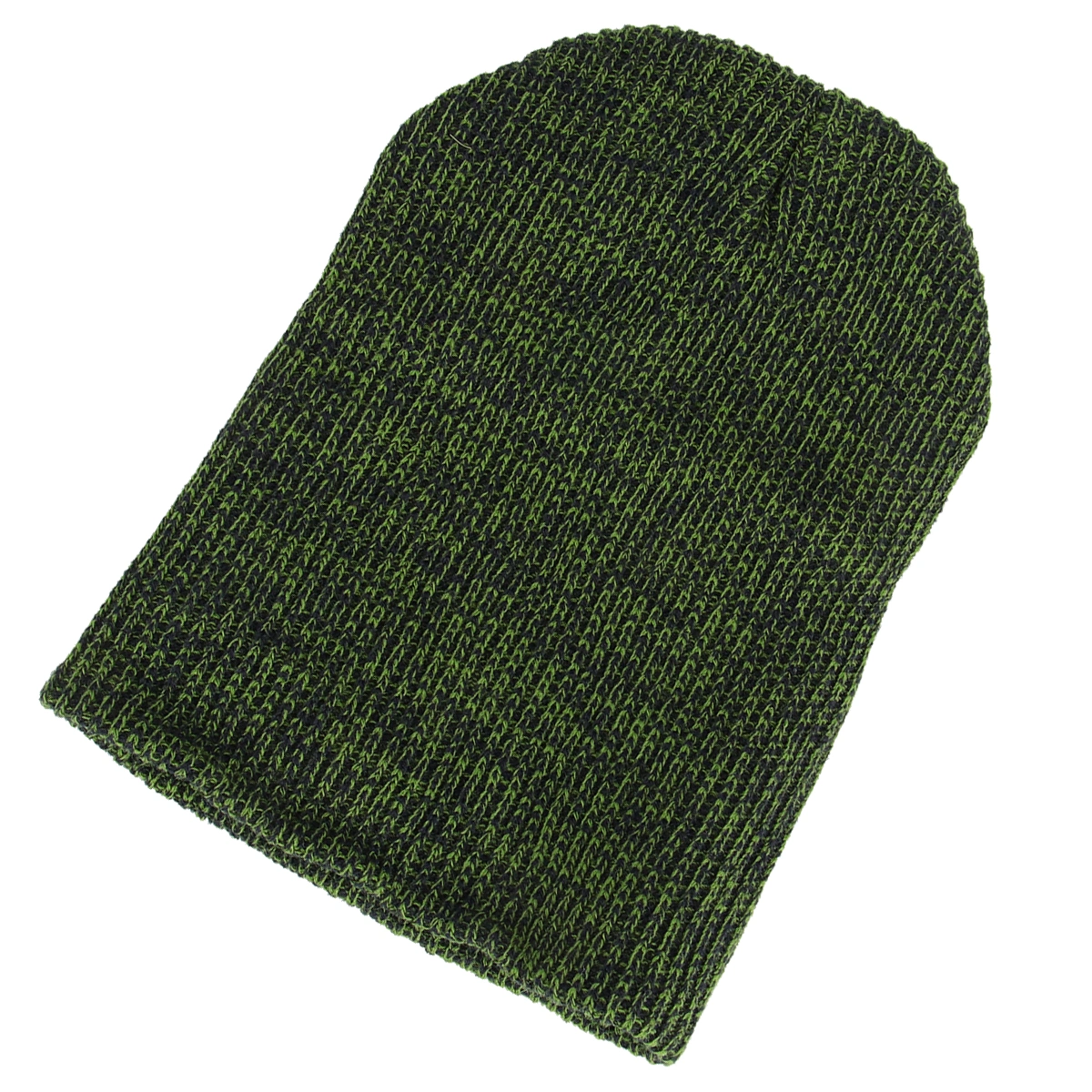 Slouchy Winter Hats Knitted Beanie Caps Warm Ski Hat Men Hip-Pop Beanie (Army Green)