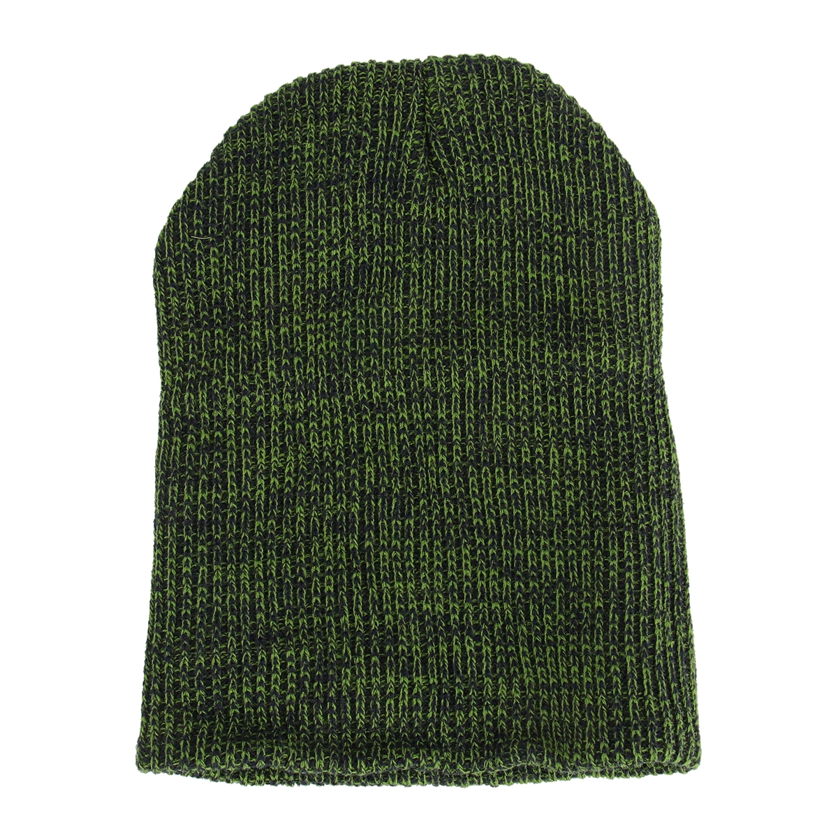 Slouchy Winter Hats Knitted Beanie Caps Warm Ski Hat Men Hip-Pop Beanie (Army Green)