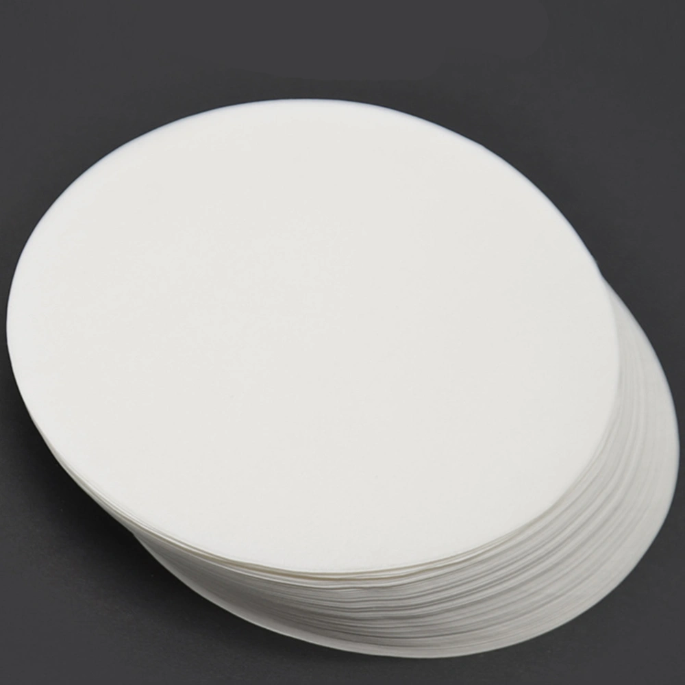 1 Box/100pcs Premium Medium Qualitative Filter Paper Round Oil Test Paper Pratical Qualitative Filter Paper (15cm)