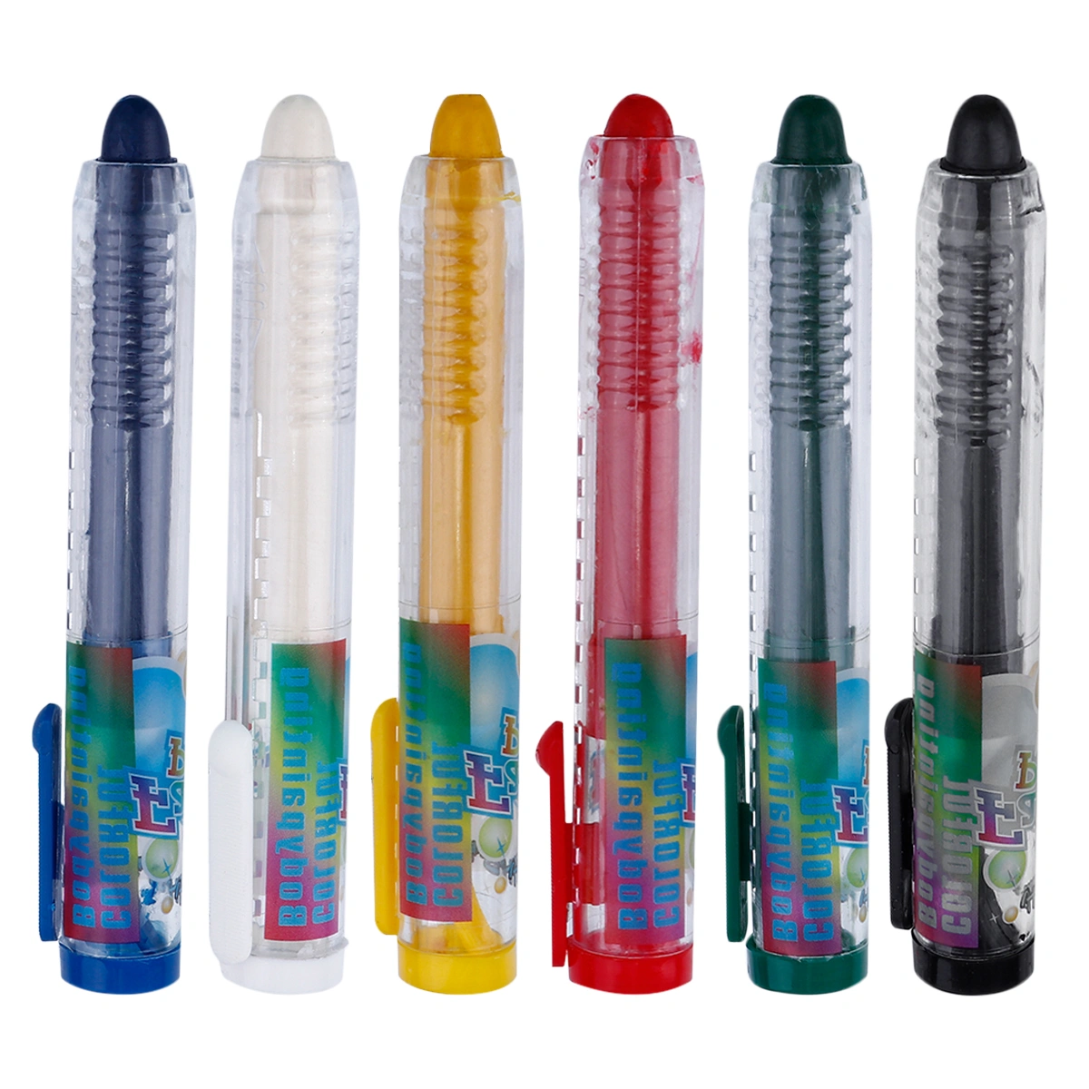6pcs Face Paint Safe Body Painting Makeup Crayons Face Paint Crayons