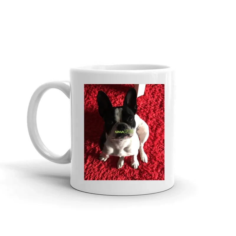 Customized White Glossy Coffee Mug