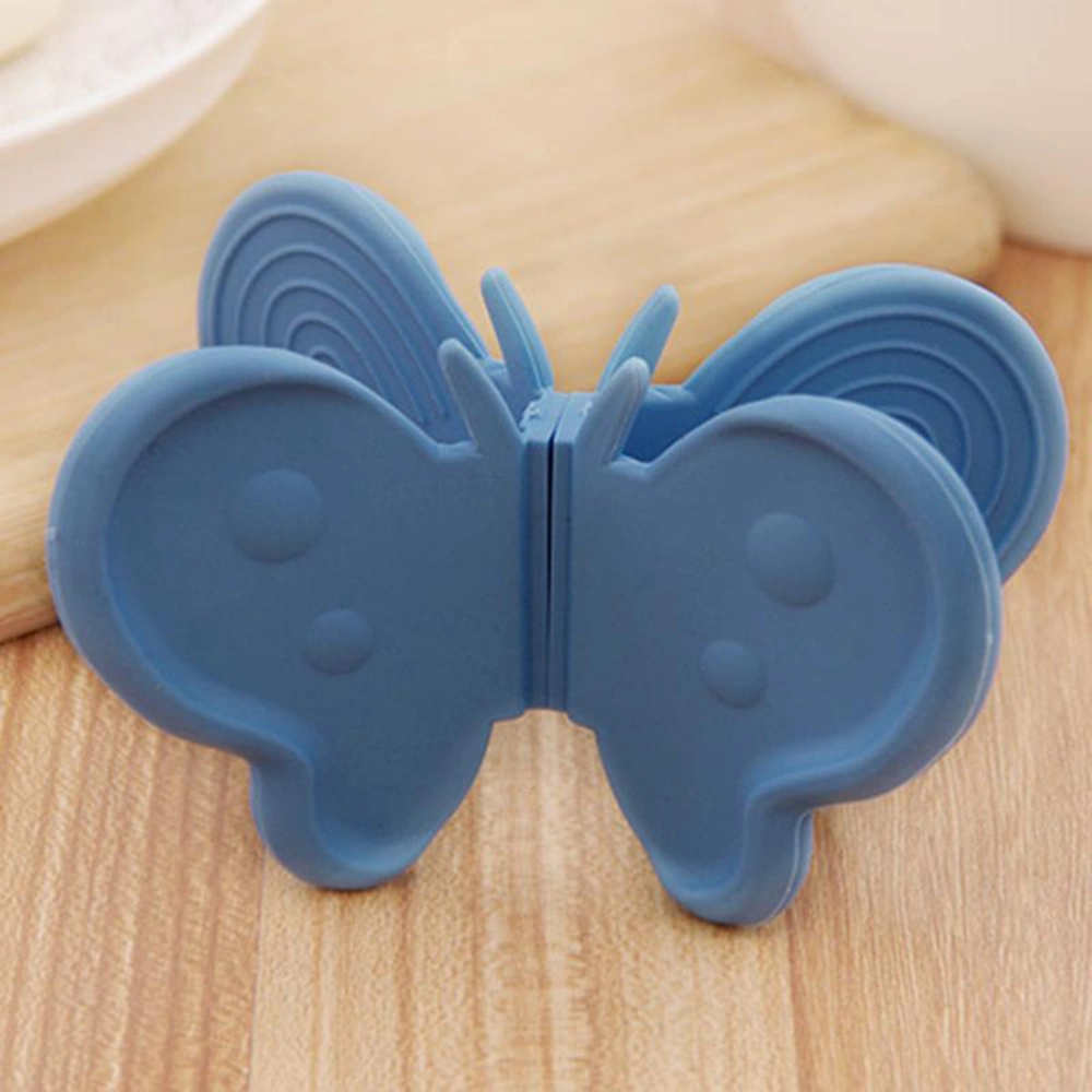 Lovely Silicone Insulation Plate Clamp Anti-scald Kitchen Tool (Random Color)