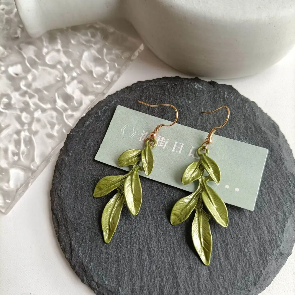 Fashion Versatile Forest Leaf Earrings