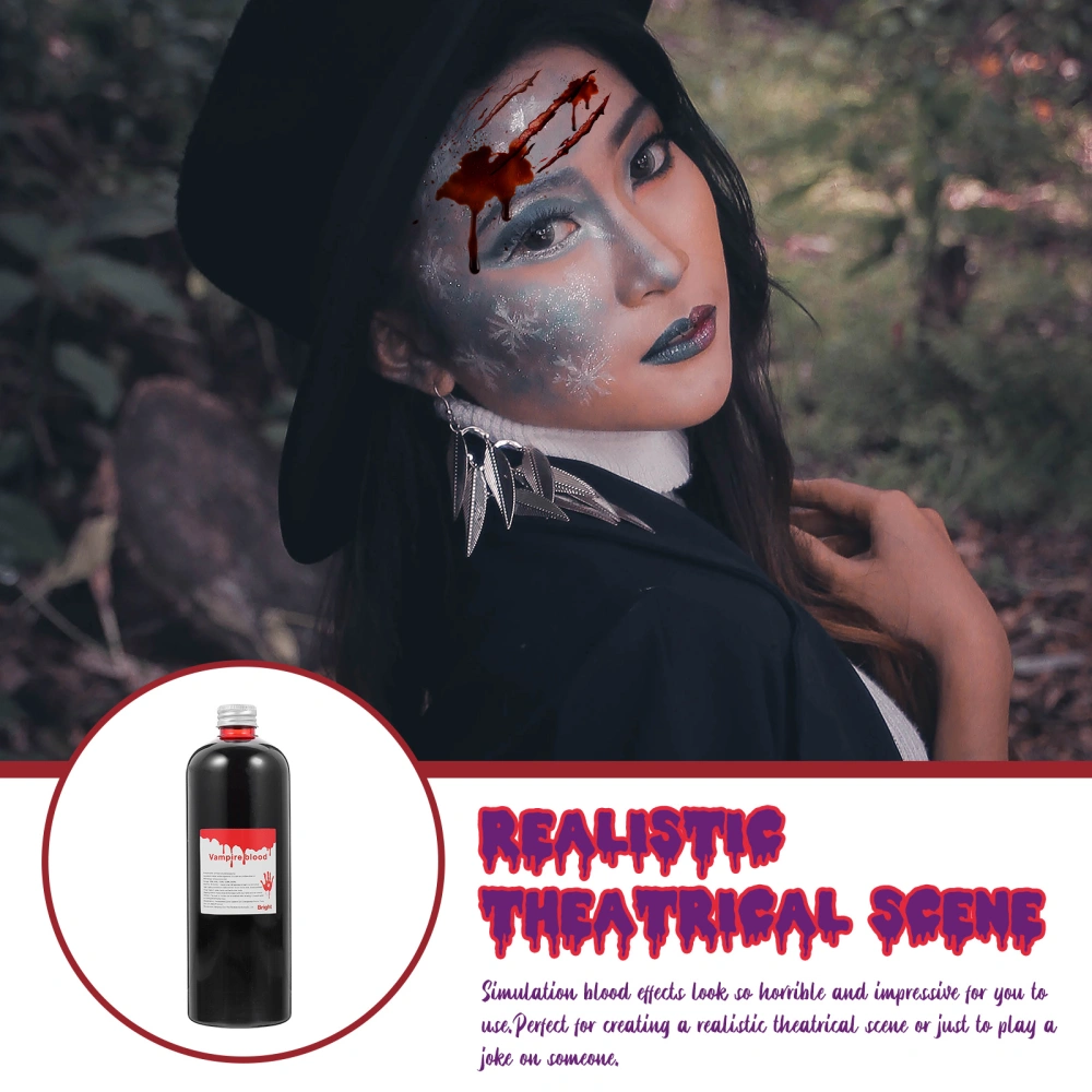 Emulation Fake Blood Spray Cosplay Prank Blood Spray Halloween Use Makeup Props