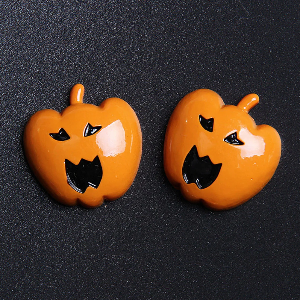20pcs Resin Halloween Charms Lovely DIY Pendants for Phone Case Making