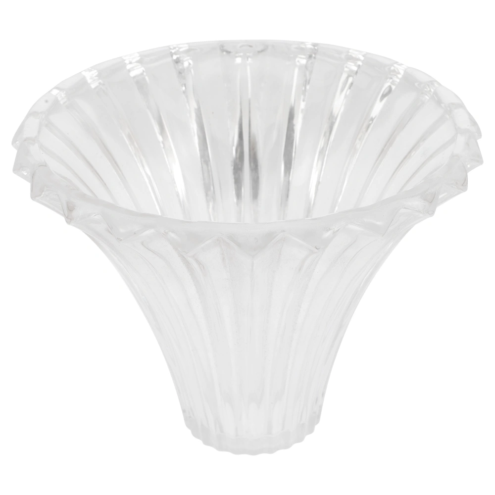 Glass Lampshade E27 Transparent Glass Lampshade Ceiling Lamp Glass Lampshade