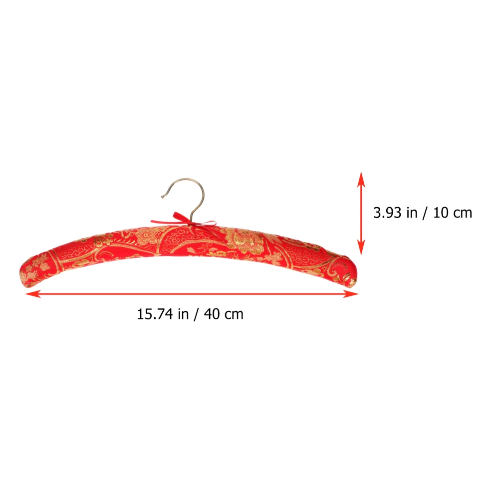 2PCS Decorative Wedding Coat Hangers Creative Non-slip Wedding Coat Holders