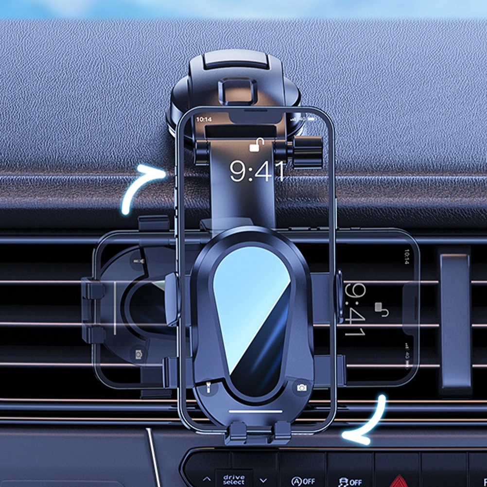 Car Phone Stand Suction Cup Gps Holder Auto Rotatble Phone Mount Holder