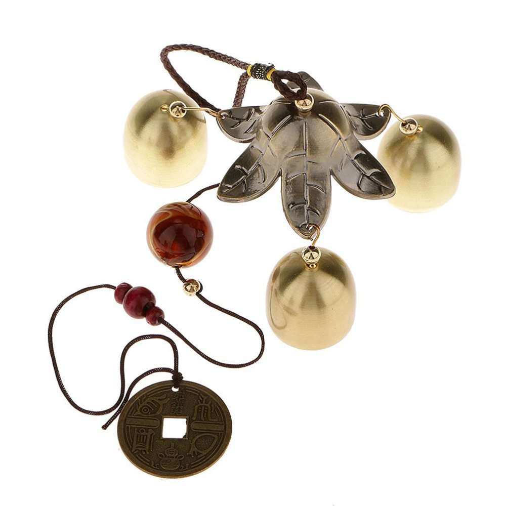 Bronze Big Metal Bells Wind Chime Feng Shui Outdoor Garden Hanging Decor