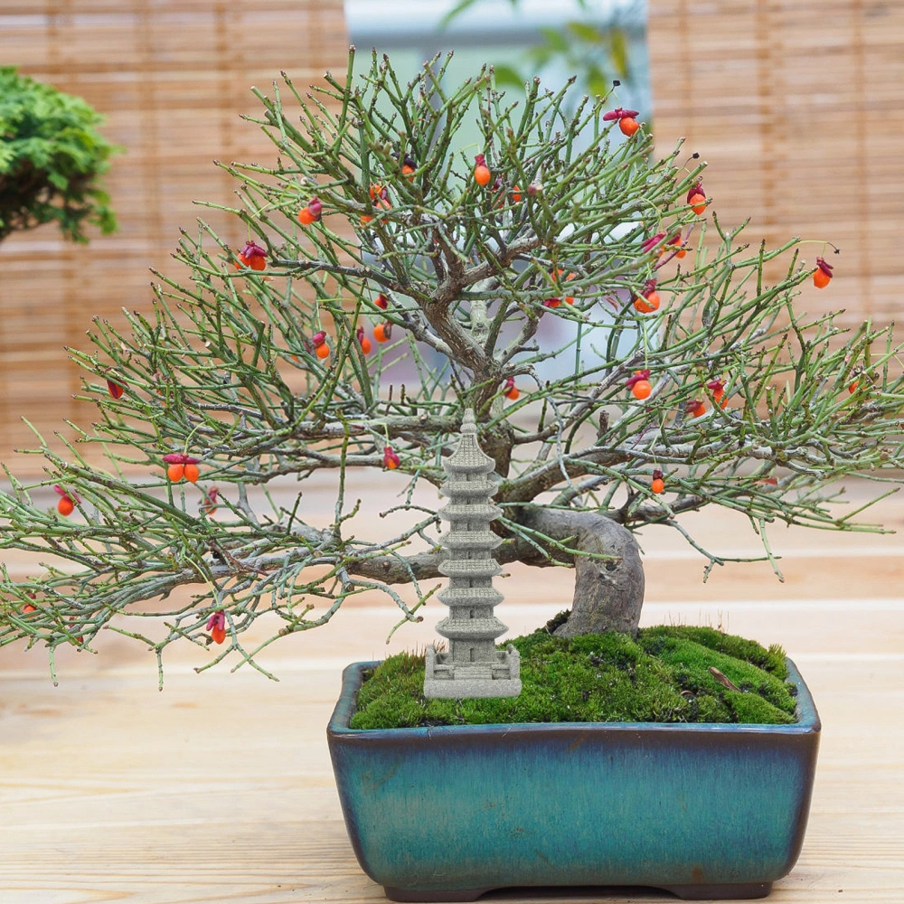 Vivid Stone Crafts Simulation Stone Bonsai Adornment Stone Crafts Decor