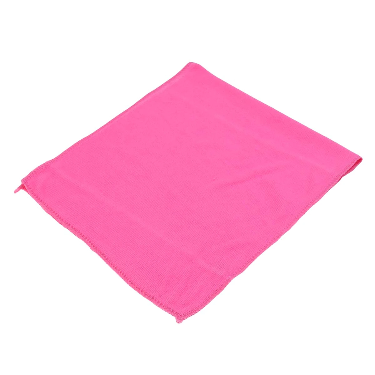 Car Cleaning Towels 30x70cm Microfiber Auto Car Polishing Waxing Drying Cloth (Deep Pink)